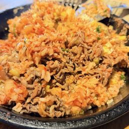 Kimchi Beef Pepper Rice