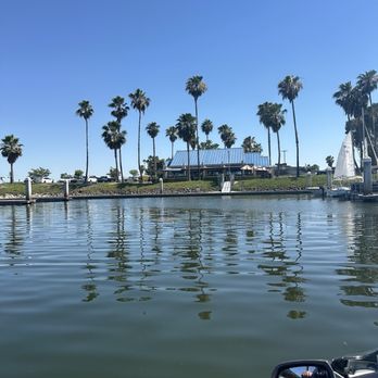 Marina Bar & Grill - Water entrance! Took our waverunner to lunch. - Burgers Near Me - Discovery Bay, California