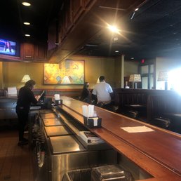 Covid seating, but hey you can eat in and have a beer.