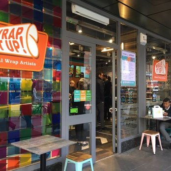 Wrap it Up! - Outside our Bishopsgate store! - Fast Food Near Me - London, XGL