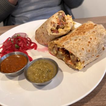 Rise & Dine Cuisine - Triple Meat Breakfast Burrito - Breakfast & Brunch Near Me - Westminster, California
