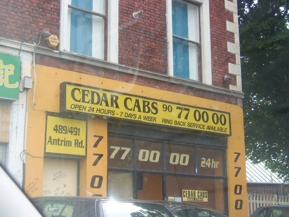 CEDAR CABS Updated October 2024 497 Antrim Road, Belfast, United
