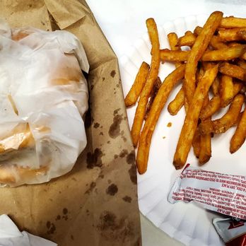 Lot-A-Burger - Single Cheeseburger With Seasoned Fry's! - Burgers Near Me - Memphis, Tennessee