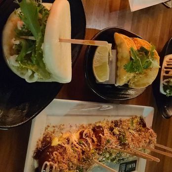JINYA Ramen Bar - Overland Park - Jinya bun, tuna tacos and takoyaki balls - Ramen Near Me - Overland Park, Kansas JINYA Ramen Bar - Overland Park - Jinya bun, tuna tacos and takoyaki balls - Ramen Near Me - Overland Park, Kansas