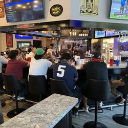 Katies Sports Bar and Grill - Bar, game action!