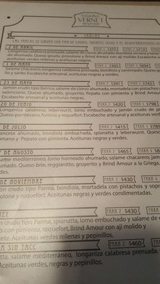 Menu photo 3 Esquina Vernet Buenos Aires, C