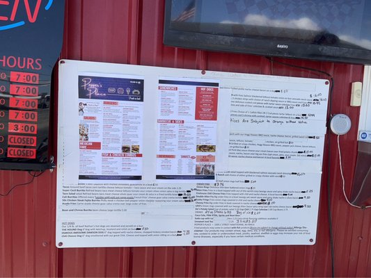 Menu photo 4 Pepper's Place Hawthorne, NV