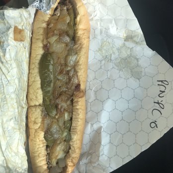 Barry's Steaks - Cheesesteak with onions and sweet peppers - Cheesesteaks Near Me - Philadelphia, Pennsylvania