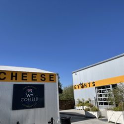 Wm Cofield Cheesemakers - Exterior of Wm Cofield Cheesemakers at the Barlow in Sebastopol.