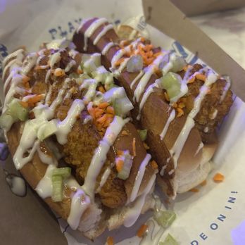 Playdate - Nashville Hot Chicken Dogs - Bars Near Me - Nashville, Tennessee Playdate - Nashville Hot Chicken Dogs - Bars Near Me - Nashville, Tennessee
