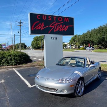 Custom Car Stereo - 2003 Mazda Miata that had the install. - Car Stereo Installation Near Me - Charleston, South Carolina