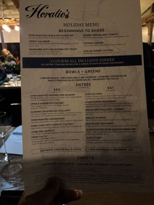 Menu photo 5 Horatio's San Leandro, CA