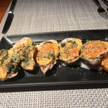 Alder & Birch - Baked Oysters Rockefeller* - Cocktail Bars Near Me - Las Vegas, Nevada