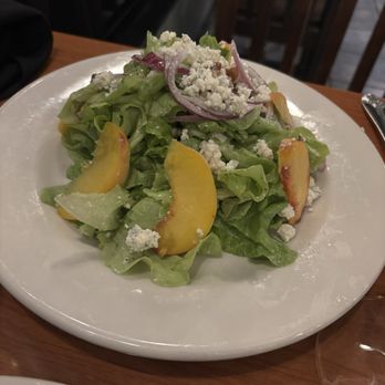 Maximillians Grill & Wine Bar - Peach and Gorgonzola salad - New American Near Me - Cary, North Carolina Maximillians Grill & Wine Bar - Peach and Gorgonzola salad - New American Near Me - Cary, North Carolina