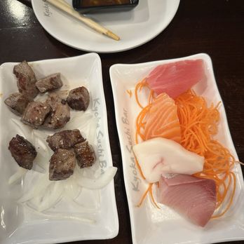 Kyoto Sushi & Steak - The most delicious food. Steak was cooked perfectly. Each bite was mouth watering. - Sushi Bars Near Me - Georgetown, Texas