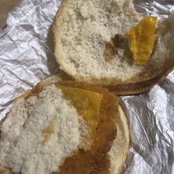 Wendy's - So dry an greasy  Cheese very old  Not fresh at all like other Wendy's I eat at.  I live close an don't want it anymore