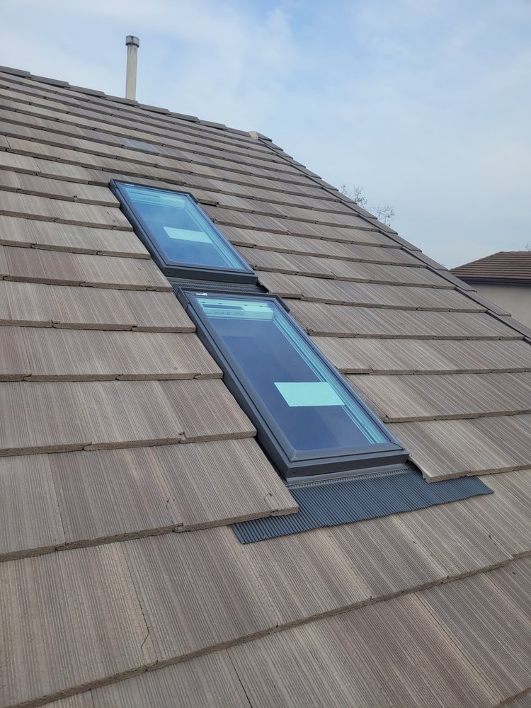 Slide of Skylight Construction