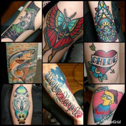Electric Blue Tattoo