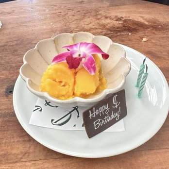 Catch - Special birthday sorbet! - Sushi Bars Near Me - West Hollywood, California Catch - Special birthday sorbet! - Sushi Bars Near Me - West Hollywood, California