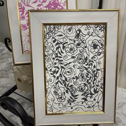 Painted Tree Boutiques - Hand drawn framed original art signed by local artist.