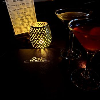 Scat Jazz Lounge - Pomegranate & Expresso Martini - Jazz & Blues Near Me - Fort Worth, Texas
