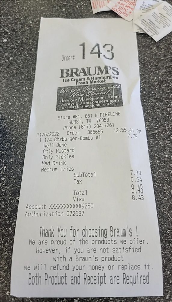BRAUMS ICE CREAM & DAIRY STORE with photos Updated August 2024 29 Photos & 58 Reviews 861