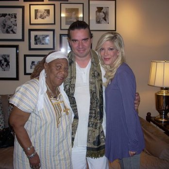 Voodoo Authentica - Voodoo Authentica of New Orleans Spiritual Team at Work in Cali!  Mama Lola, New Orleans Voodoo Priest Zaar & our lovely client, Tori. - Art Galleries Near Me - New Orleans, Louisiana