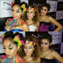 NY Makeup Academy - Our Models at the Quinceañera Expo 2016- San Jose