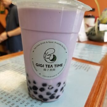 Gigi Tea Time - Taro Milk Tea - Bubble Tea Near Me - Richmond, Virginia
