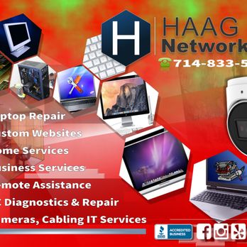 Haag Networking - Business Support, Cloud Services, Cabling, Fiber Optic and more - Data Recovery Near Me - Tustin, California Haag Networking - Business Support, Cloud Services, Cabling, Fiber Optic and more - Data Recovery Near Me - Tustin, California