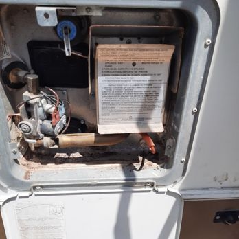 Call Smitty RV Service - Water heater - RV Repair Near Me - Harper, Texas