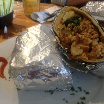 Pita Jungle - Spicy chicken wrap - Mediterranean Near Me - Gilbert, Arizona Pita Jungle - Spicy chicken wrap - Mediterranean Near Me - Gilbert, Arizona