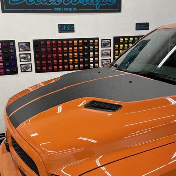 DeluxWraps - Matte black honey comb - Auto Customization Near Me - Chula Vista, California