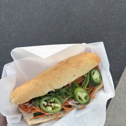 Pho Viet & Cafe - Banh mi sandwhich with grilled pork