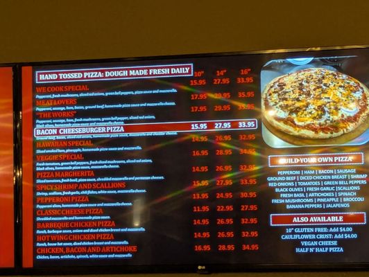 Menu photo 2 We Cook Pizza and Pasta Tusayan, AZ
