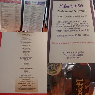 Menu photo 3 Palmetto Flats Summerville, SC Menu photo 3 Palmetto Flats Summerville, SC