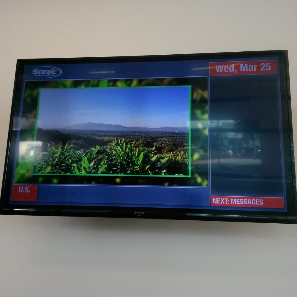 North Central Ford - Probably 500 flat screen TVs not only look good but keep you entertained when you are not looking for a 2016 Mustang - Car Dealers Near Me - Richardson, Texas North Central Ford - Probably 500 flat screen TVs not only look good but keep you entertained when you are not looking for a 2016 Mustang - Car Dealers Near Me - Richardson, Texas