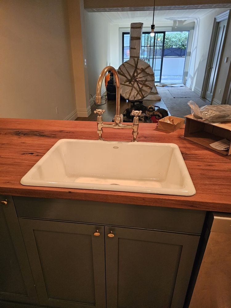 Slide of Gallion piping and heating