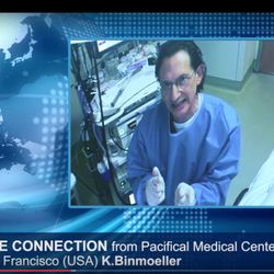 Kenneth Binmoeller, MD - Live transmission from CPMC San Francisco to Milan Italy
