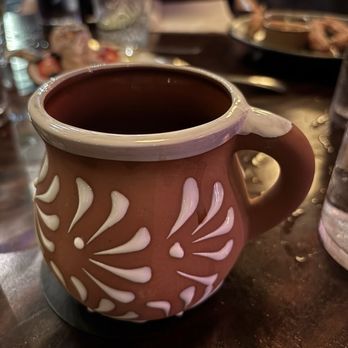 Casa Lola - Coffee from dessert menu. Love the mug too! - Mexican Near Me - Sacramento, California