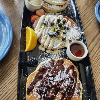 The Breakfast Club at Midtown - Pancake flight - New American Near Me - Mountain View, California