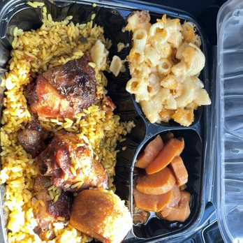 Mr. Jack’s Soul On The Go - Chicken meal. Baked chicken, Yellow rice, Corn bread, Mac&Cheese, and Yams. - Soul Food Near Me - Kendall, Florida Mr. Jack’s Soul On The Go - Chicken meal. Baked chicken, Yellow rice, Corn bread, Mac&Cheese, and Yams. - Soul Food Near Me - Kendall, Florida
