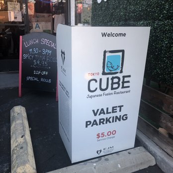 Tokyo Cube - Valet - $5 - Japanese Near Me - Los Angeles, California Tokyo Cube - Valet - $5 - Japanese Near Me - Los Angeles, California