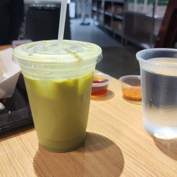 Marugame Udon - Matcha Green Tea Latte - Japanese Near Me - Arcadia, California