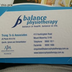 Balance Physiotherapy
