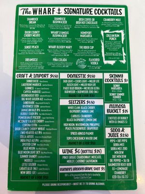 Menu photo 5 The Wharf Manitowoc, WI Menu photo 5 The Wharf Manitowoc, WI