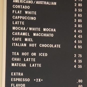 United Coffee - This menu! Look at it! - Coffee & Tea Near Me - Fort Wayne, Indiana