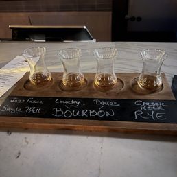 Bourbon & Whiskey Flight Bourbon & Whiskey Flight