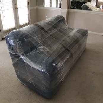 Couch Blankets And Shrink Wrap Packing Yelp