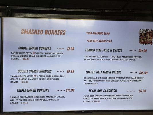 Menu photo 2 Smashed N Sauced San Antonio, TX Menu photo 2 Smashed N Sauced San Antonio, TX